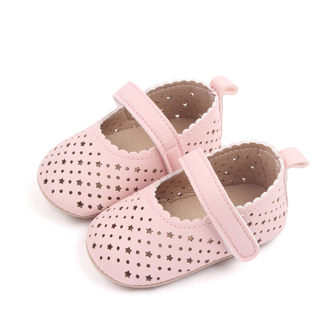 0-1years Old Summer Toddlers Wear Soft Sole Sweet Outdoor Shoes For Baby Girl
