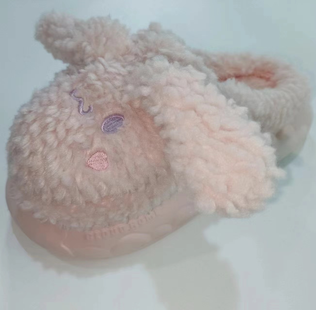 Cotton Slippers Women's Lovely Autumn Winter Cartoon Plush Small Ears Women's Shoes