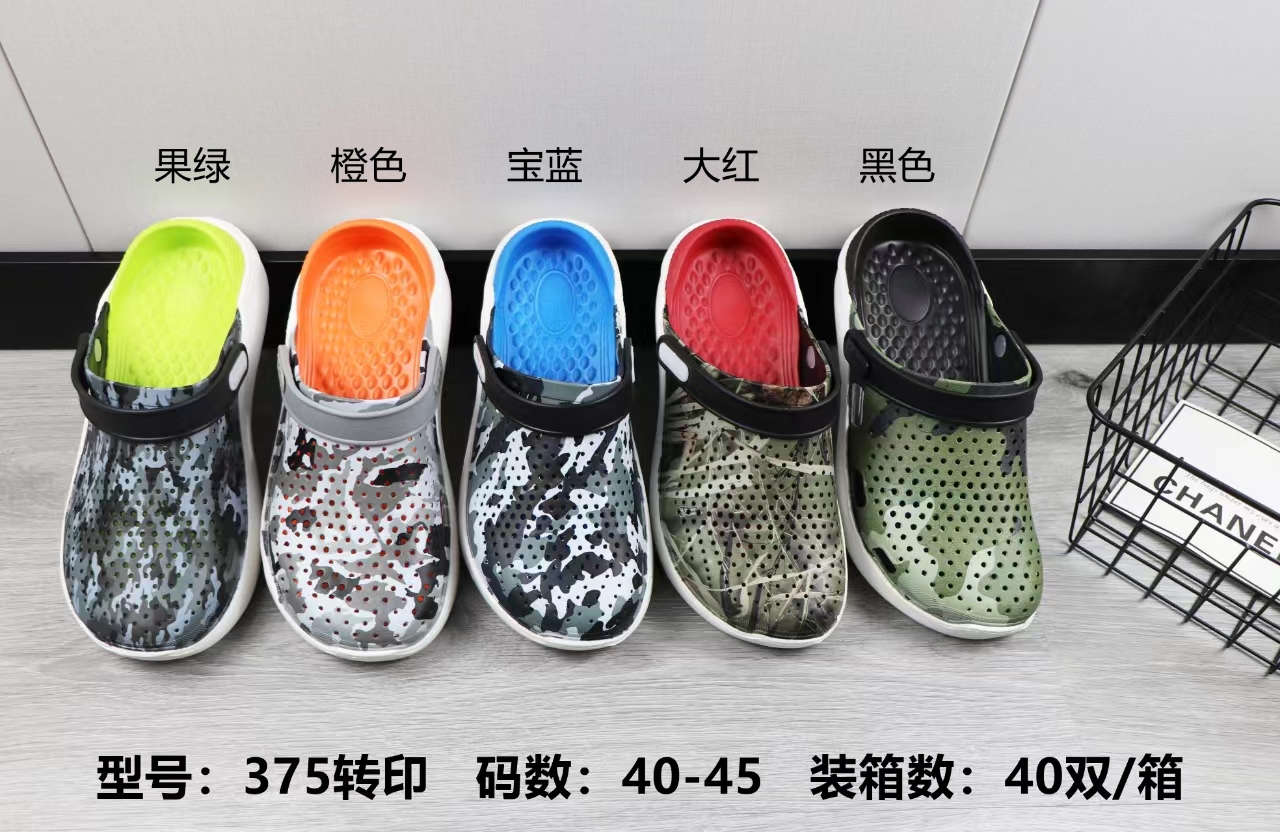 Customized Outdoor Summer EVA Sandals Garden Men Clogs