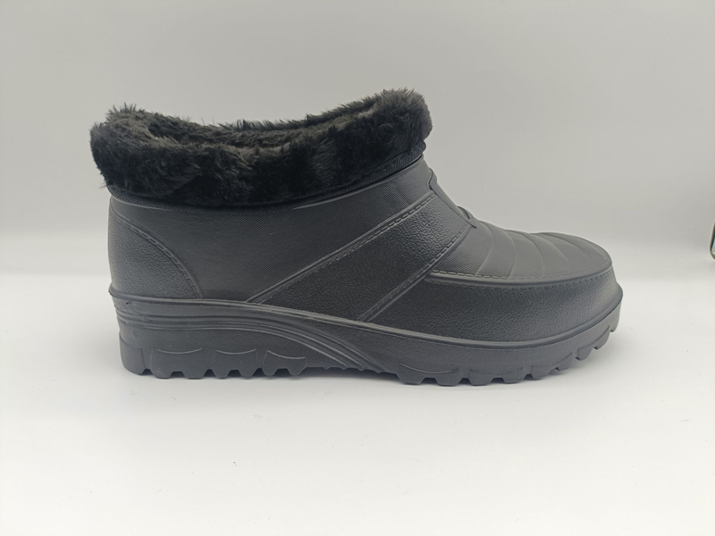 Black Anti Slip Soft Eva Sole Lightweight Fashionable Outdoor Shoes Boots
