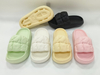 Customized EVA Satin Patterned Slippers Light Weight Waterproof Women Slipper