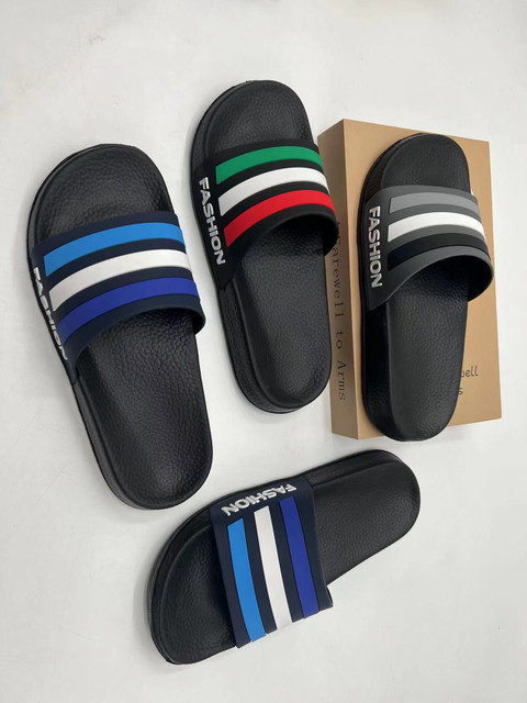 Customized Lightweight Men Slide PVC Casual Shoes Sandal Slippers 