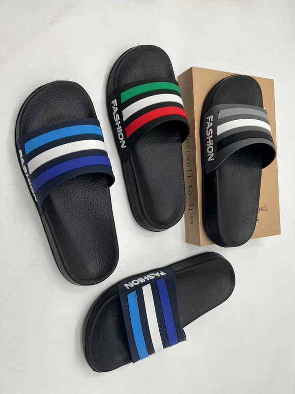 Customized Lightweight Men Slide PVC Casual Shoes Sandal Slippers 