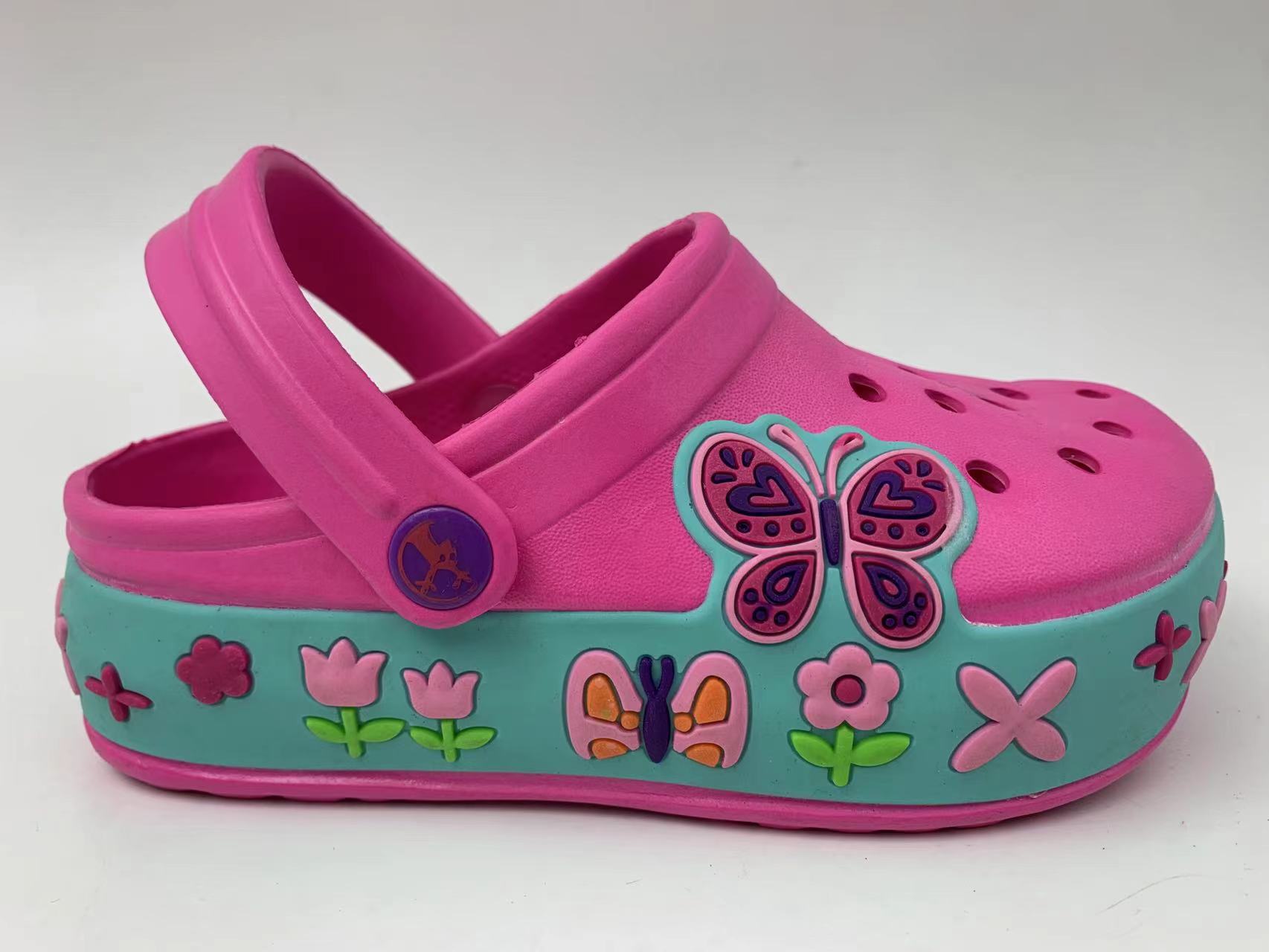 Kids Cartoon EVA Outdoor Summer Casual EVA Garden Clogs