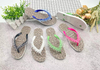 Custom Slippers Women Summer PVC Flip Flops Beach Sandals