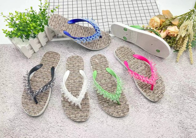 Custom Slippers Women Summer PVC Flip Flops Beach Sandals