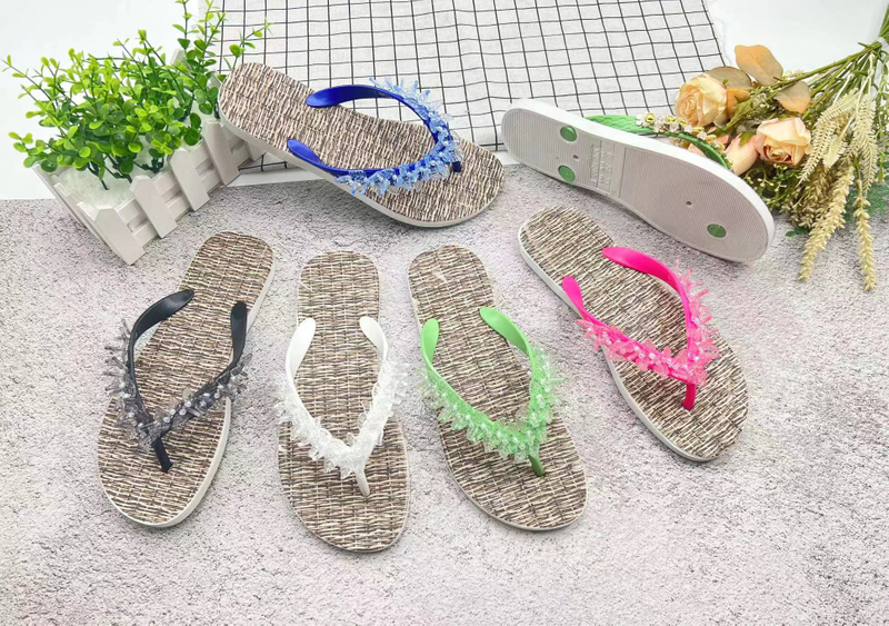 Custom Slippers Women Summer PVC Flip Flops Beach Sandals