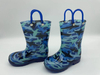 Custom Reusable Kids Rain Boots Waterproof Unique Children Rain Boots for Kids with PVC Hand Lug