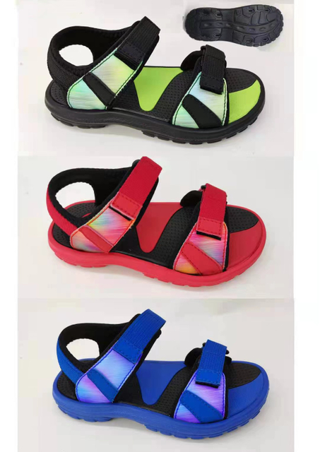 Summer Classic Kids Sandals Soft-soled Comfortable Slippers Beach Non-slip Sports Sandals 