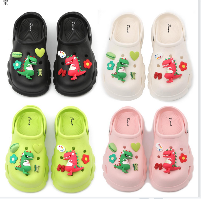 2022 Newest Design Hard Wearing Comfortable Holes Beach Kids Cute Summer Sandals Girls Shoes Garden Clogs