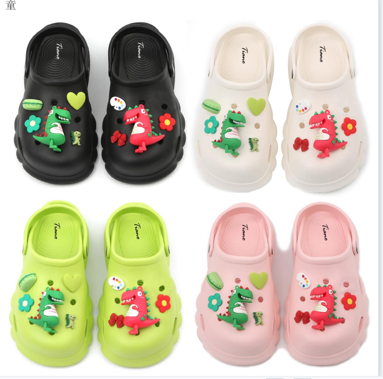 2022 Newest Design Hard Wearing Comfortable Holes Beach Kids Cute Summer Sandals Girls Shoes Garden Clogs
