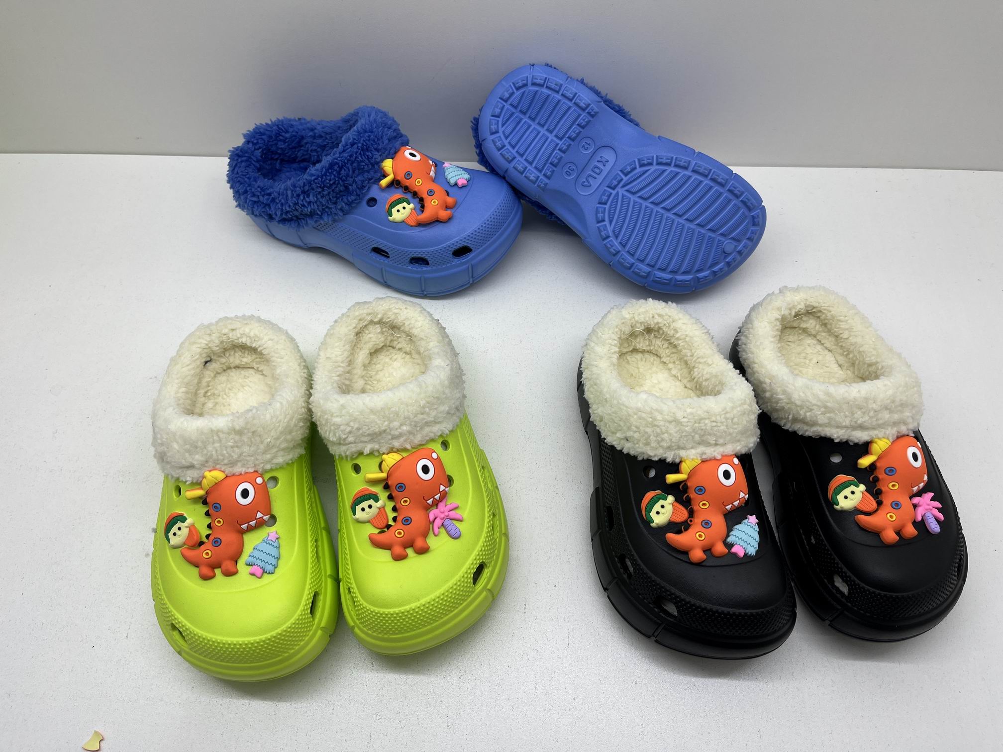OEM Fashion Trend Warm Garden Clog Shoes Winter EVA Garden Clogs