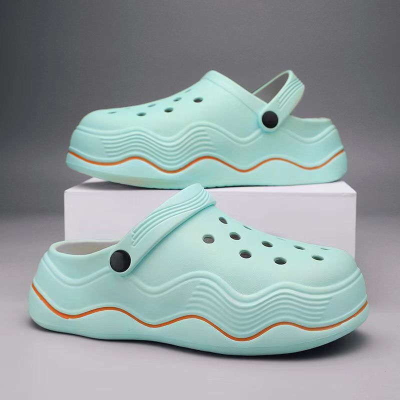 Summer Outdoor Beach Waterproof Sandals Shoes EVA Anti Slip Lady Clogs
