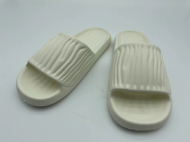 OEM Fashion Summer Beach Flat Base White Sandals Slippers for Women