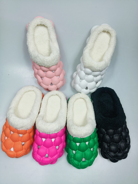 Women′ S Slippers Winter Shoes Ladies Indoor Shoes Warm Soft House Slipper
