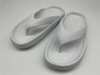 Non-slip thick bottom EVA high elastic rubber plastic beach slippers women's solid color flip flops