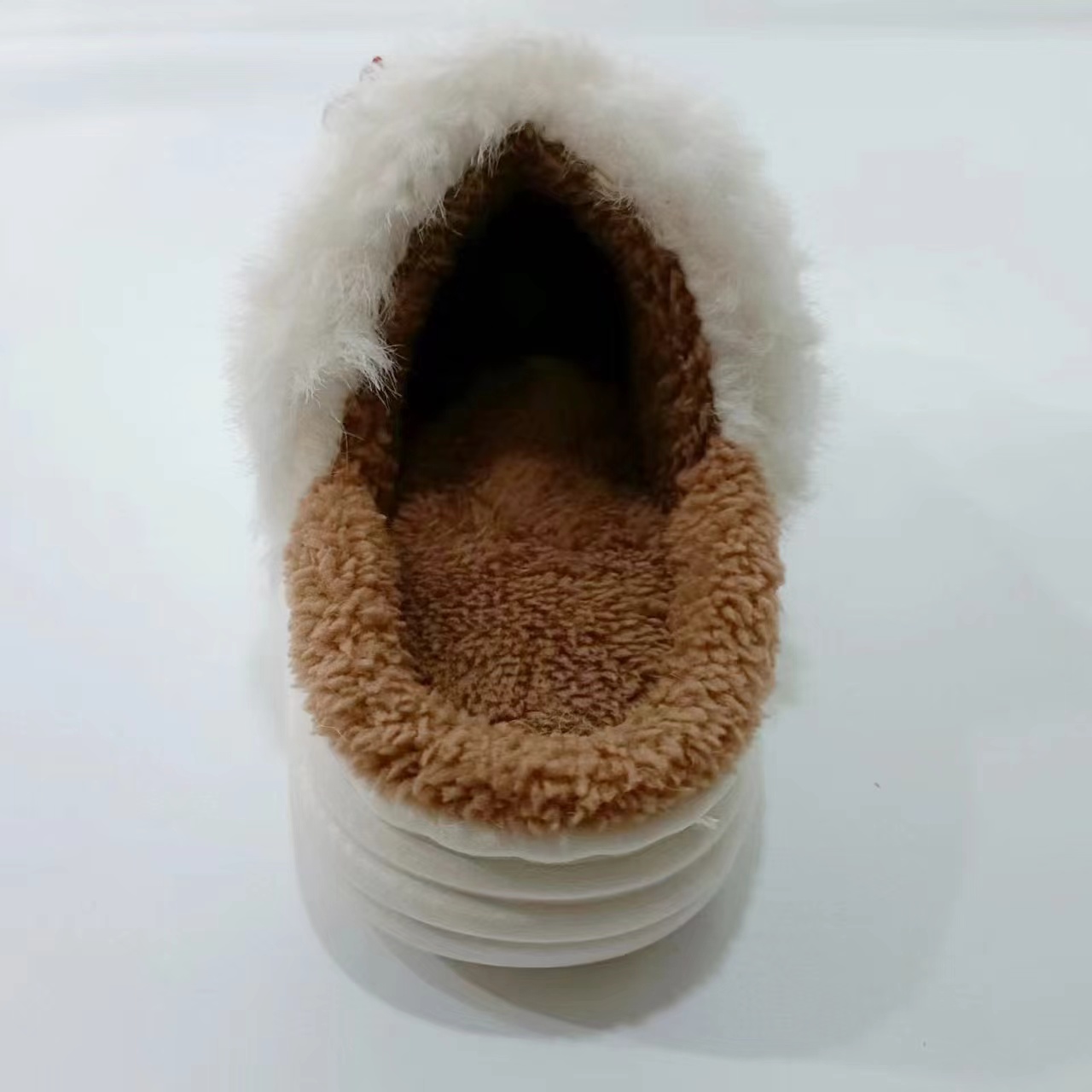 Winter Warm Soft Cute Bear Fluffy Indoor Home Slippers For Women