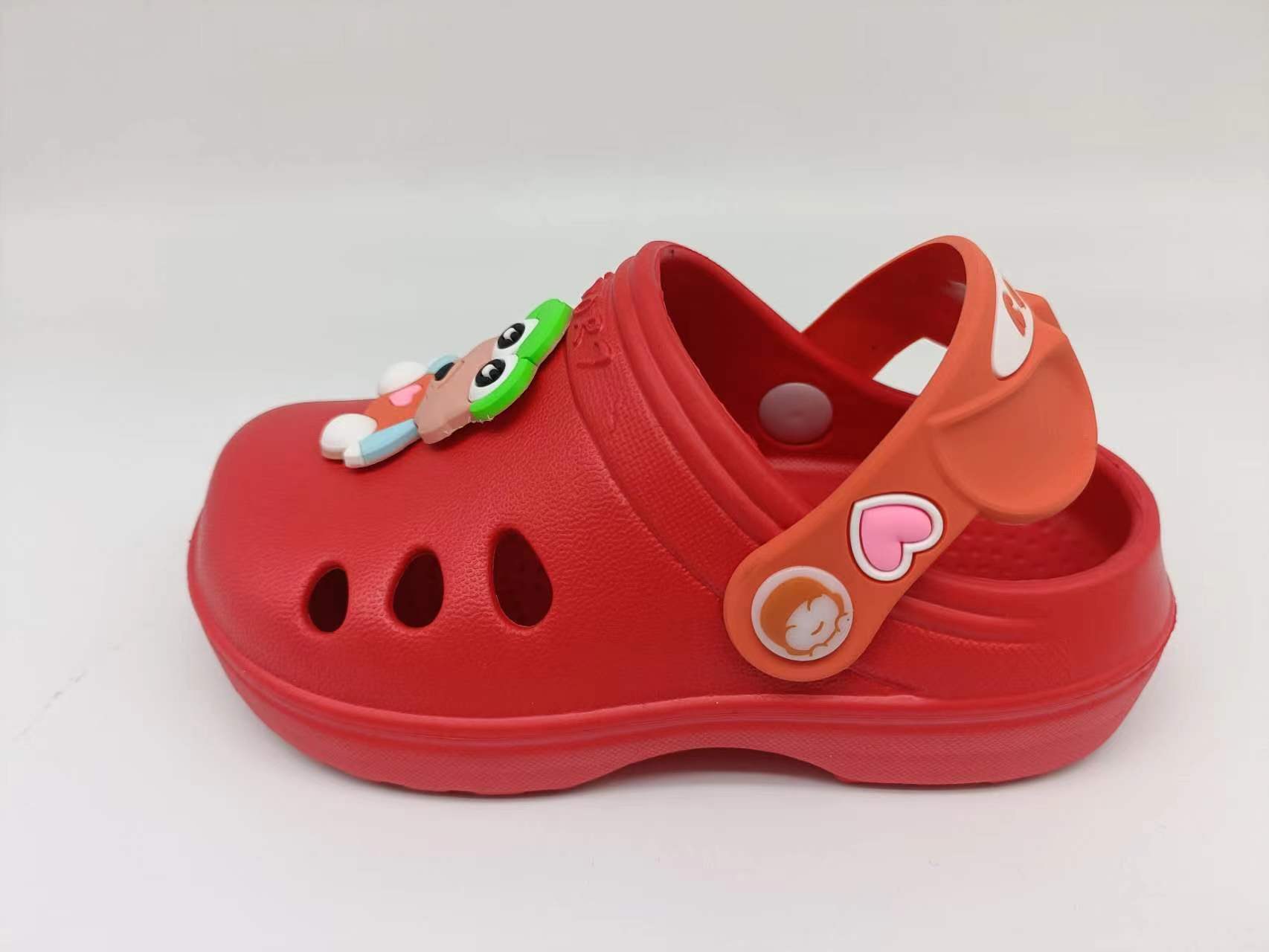 Summer Beach Cartoon Hole Shoes Toddler Anti-Slippery Soft Sole EVA Clogs For Kids 