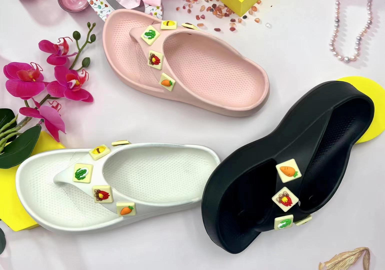 Customized Summer Fashion Casual Beach Flip Flop Slipper EVA Women Flip Flop