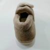 Winter Warmth Keeping Women's Wrap Heel Slippers Plush Cotton Shoes Lady Indoor Slippers