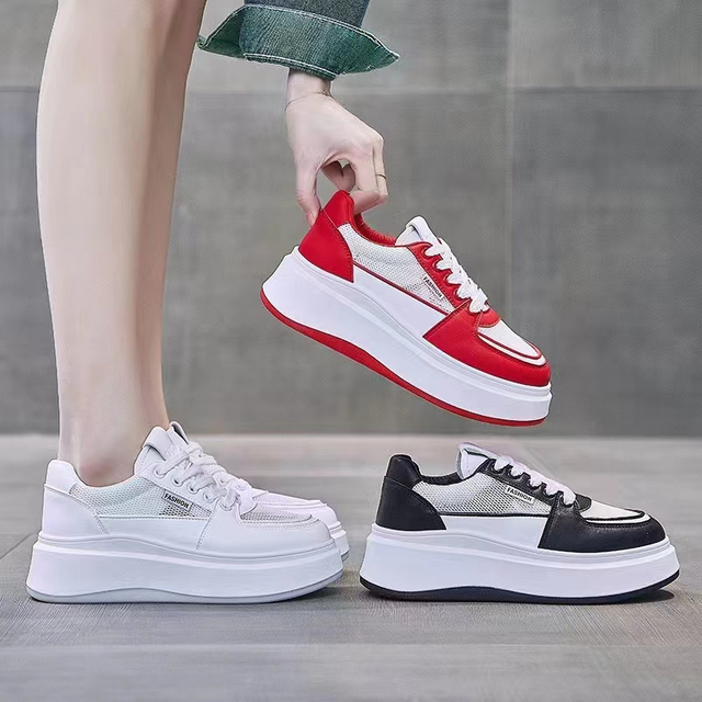 PU Fashion Footwear Women sneaker sport Shoes
