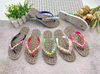 Custom Slippers Women Summer PVC Flip Flops Beach Sandals