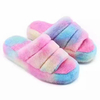 New Comfortable Autumn Winter Warming Indoor Plush Slippers Women Flat Slipper