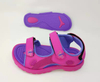 Baby Girls Pink Sandals Kids Sport Sandals Summer EVA Soft Beach Sandals with Butterfly Decoration
