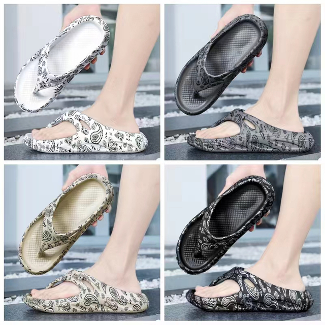 Custom Family Bedroom Men Slippers Soft Comfortable Lightweight EVA Summer Slipper