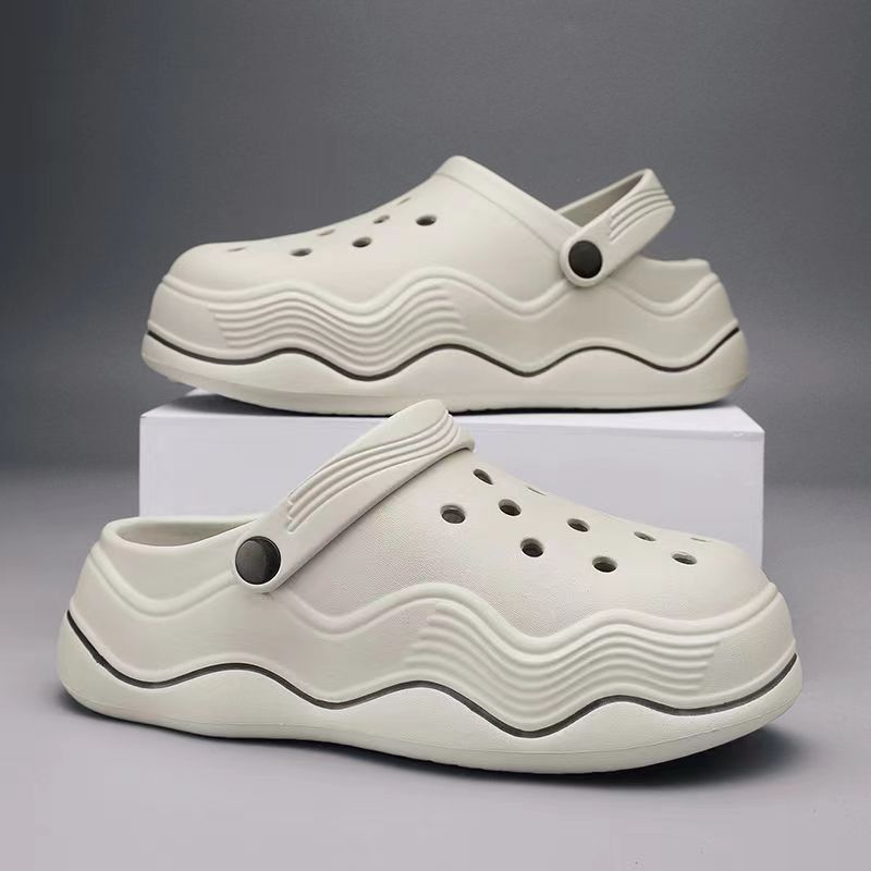 Summer Outdoor Beach Waterproof Sandals Shoes EVA Anti Slip Lady Clogs