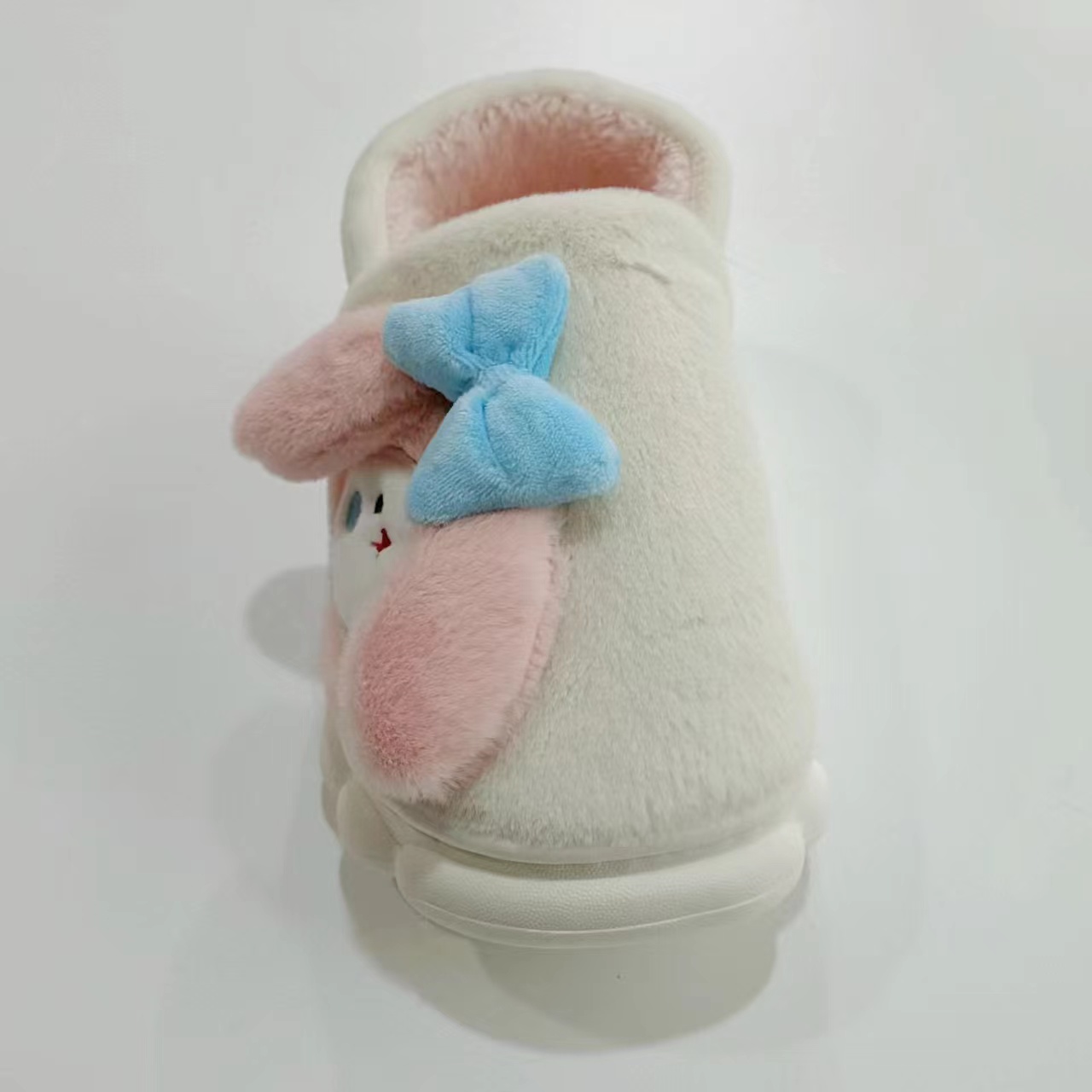Winter Cotton Shoes Cute Three-dimensional Cartoon Women's Cotton Slippers High Thick Soles Lady Slipper