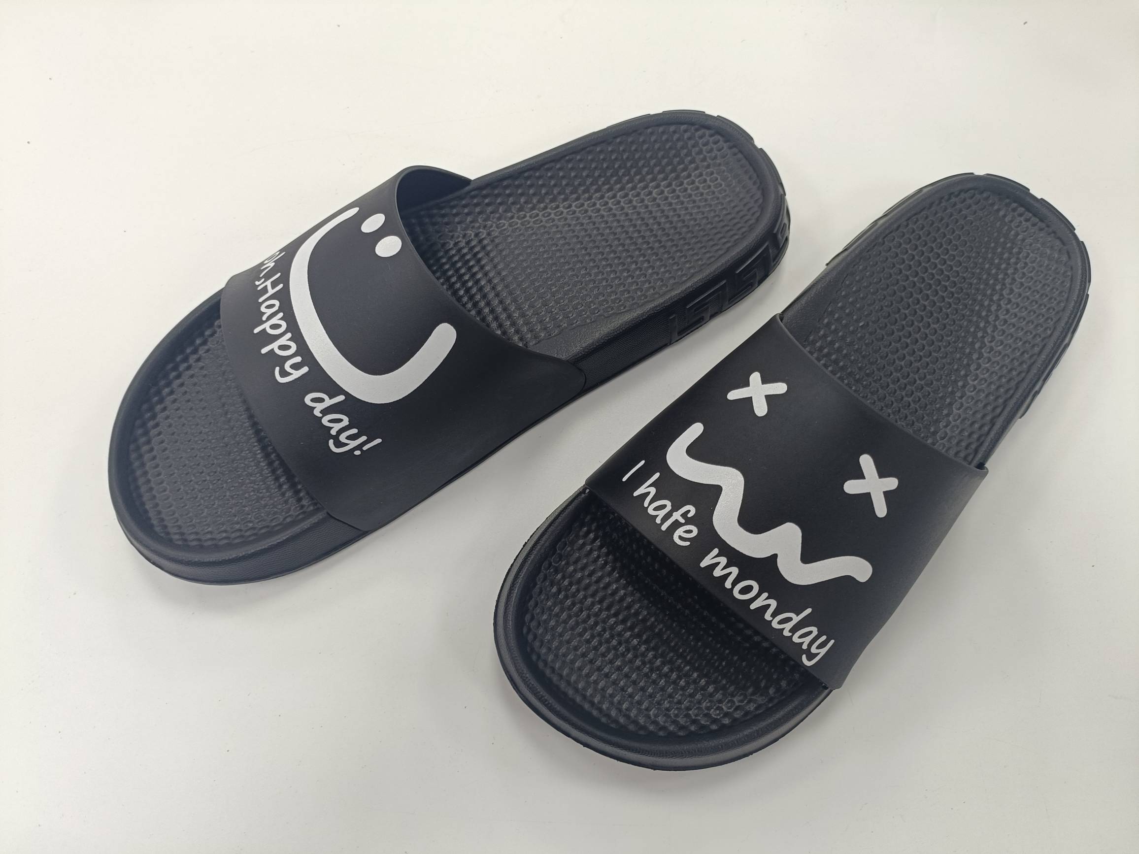 Custom Logo Slippers Men Plain Blank Slide Sandal
