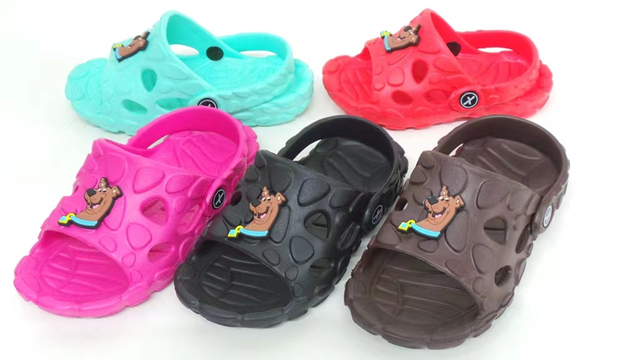 Outdoor Beach Cartoon EVA Kids Shoes Summer Sandals