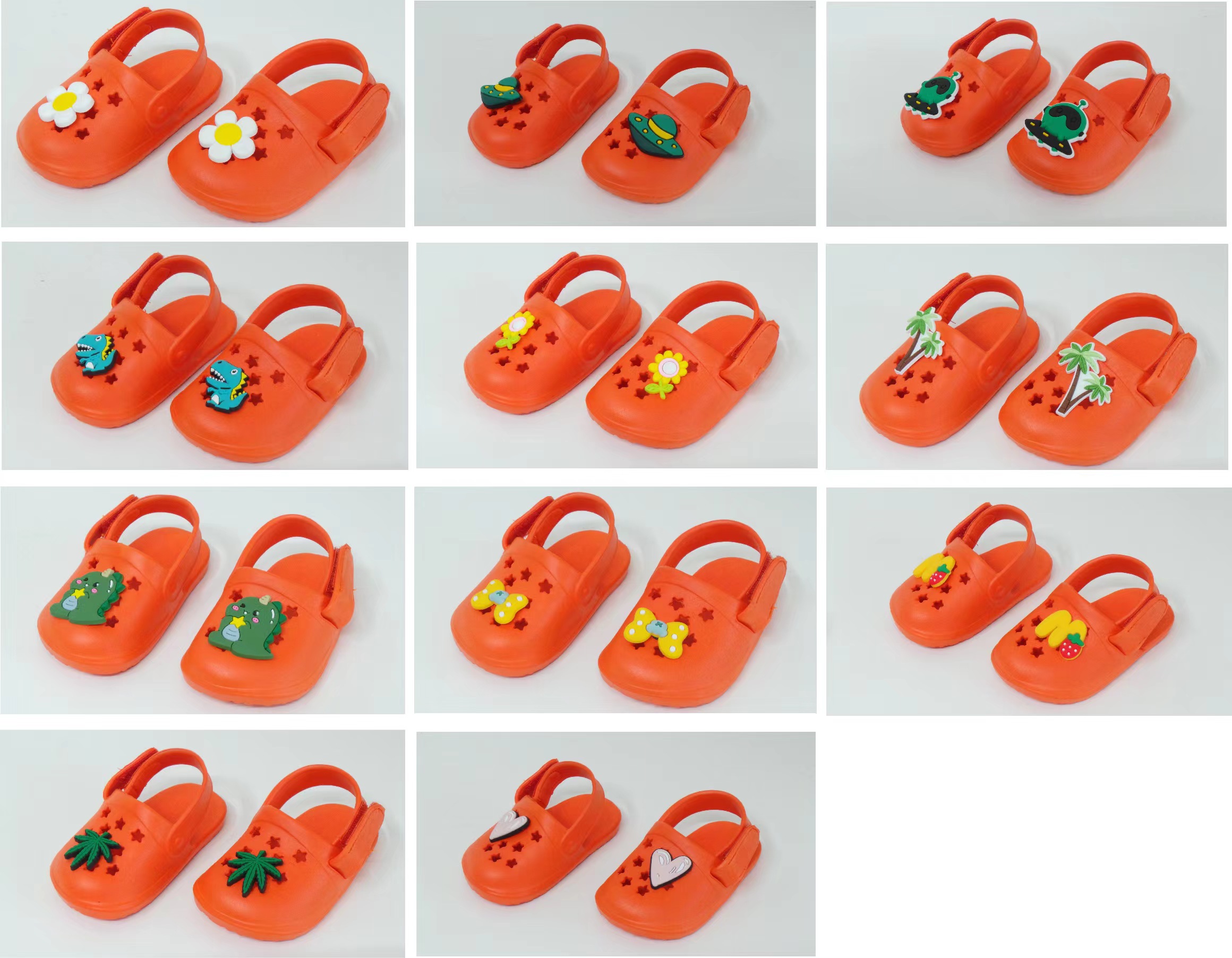 Customized Slippers Summer EVA Clogs Children's Kids Slide Sandals