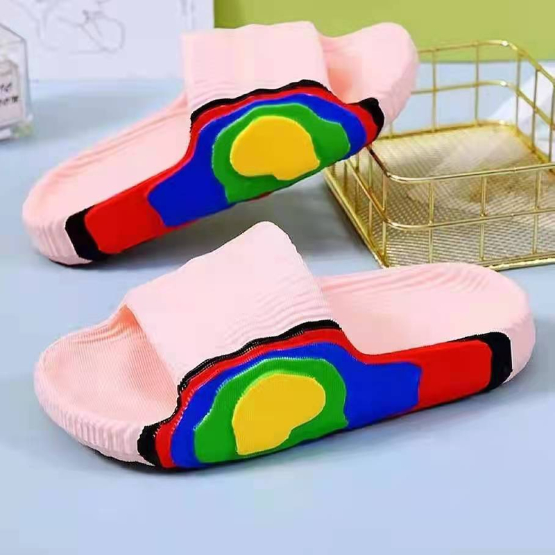 Light Weight Anti-slip Women Sandals Soft Thick Sole House Slides Color Indoor EVA Slippers