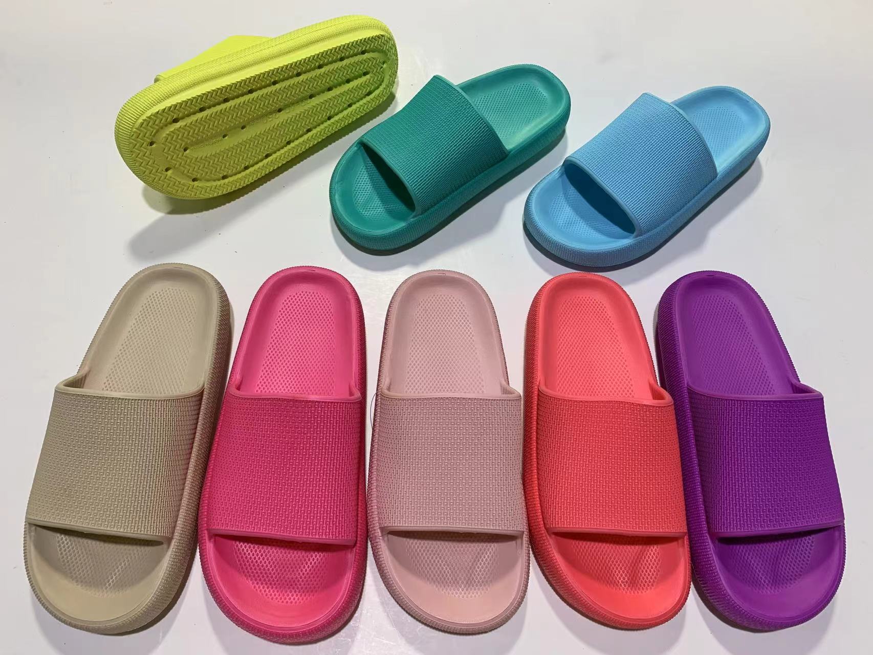 New Fashion Women And Men EVA Comfort Home Slippers Non-slip Casual Indoor Ladies Slipper Shoes