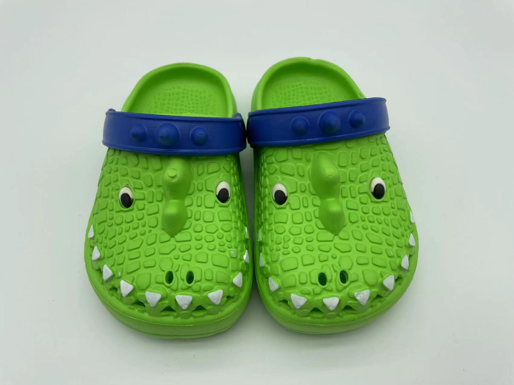 Kid Garden Shoes Sandals Clogs Latest Crocodile Dragon Upper Eva Sole Clogs