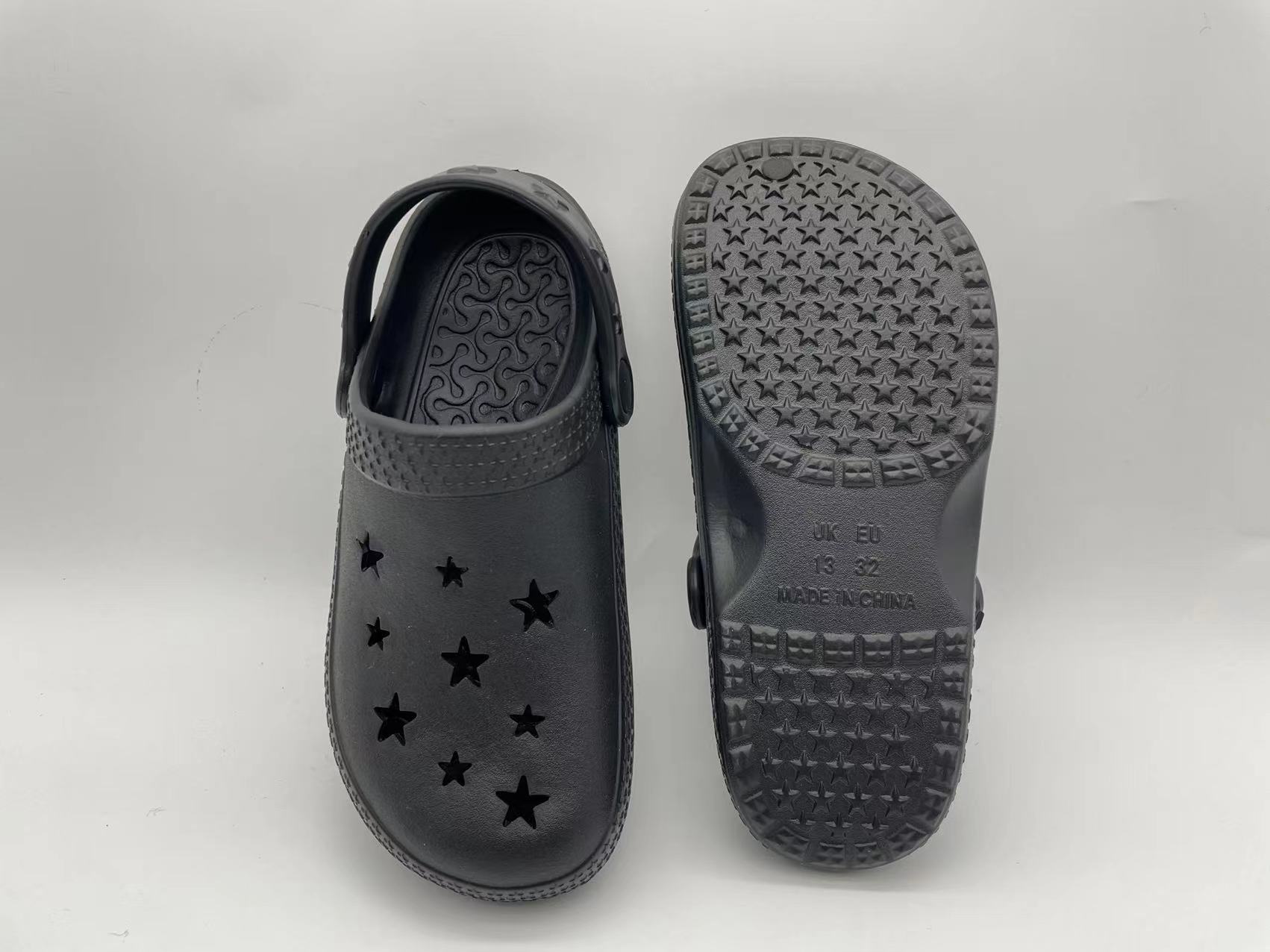 OEM Summer Children Slipper Anti Slip Breathable EVA Kids Garden Clogs