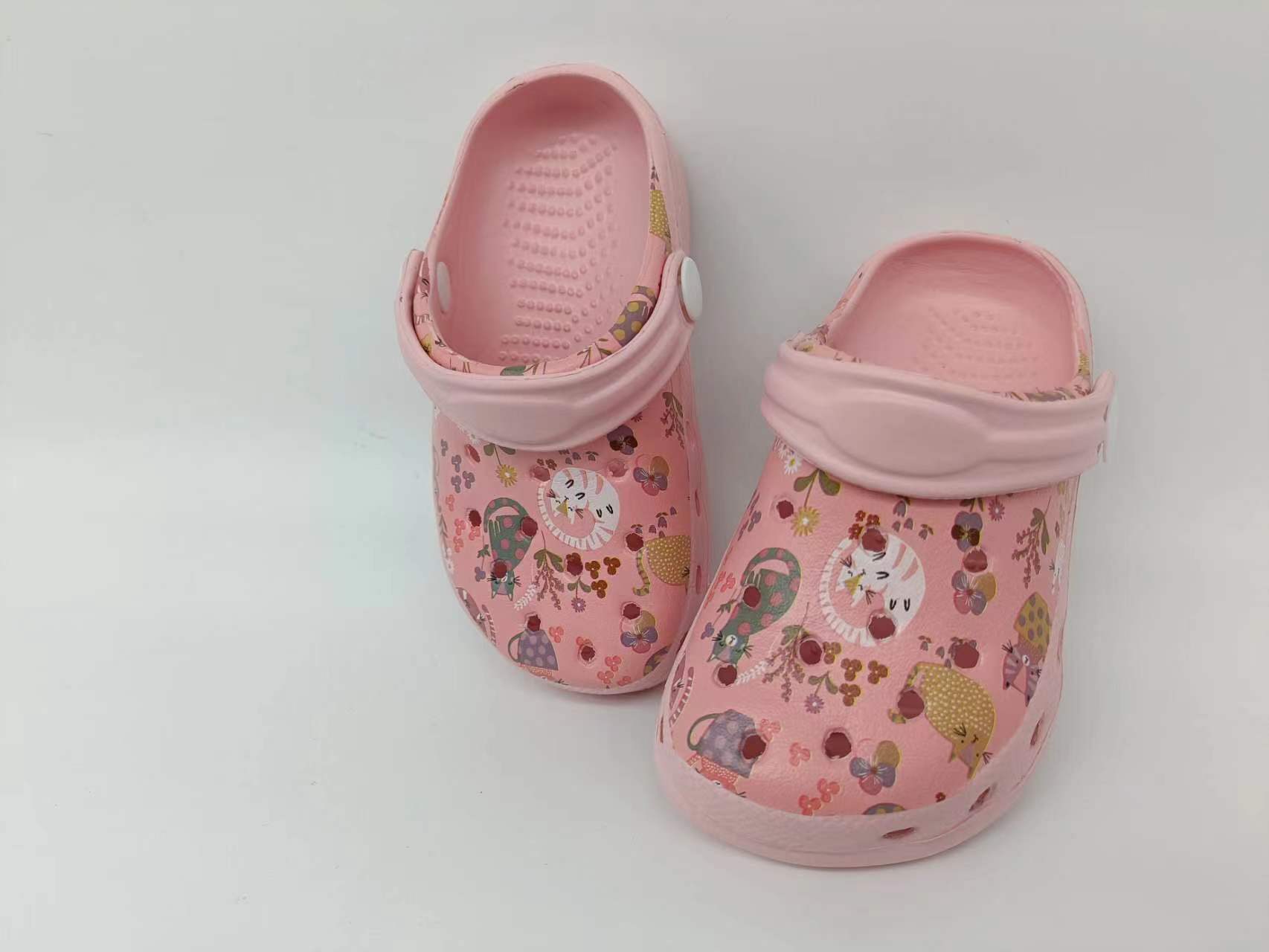 Fashion Trend Outdoor Kids Shoes Summer EVA Sandals Garden Children Clogs