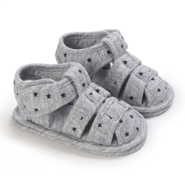 New Summer Star Pattern Sandal Anti-kick Toddler Shoes for Boys And Girls