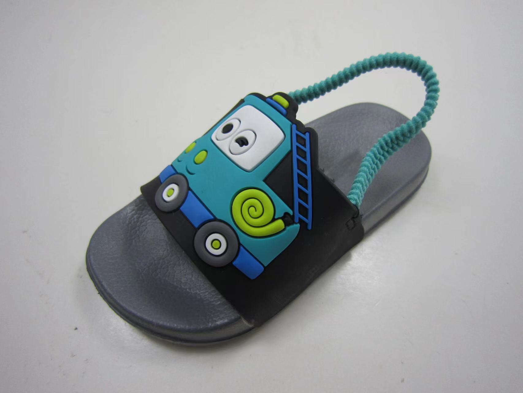 Kid Slide Summer Beach Shoes Printed Kid Slide Slipper Children Super Soft Sandals