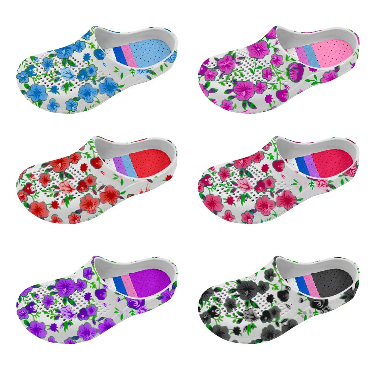 Custom Logo Clogs Mules Slip Eva Garden Clogs Flat Women Classic Clogs Shoes