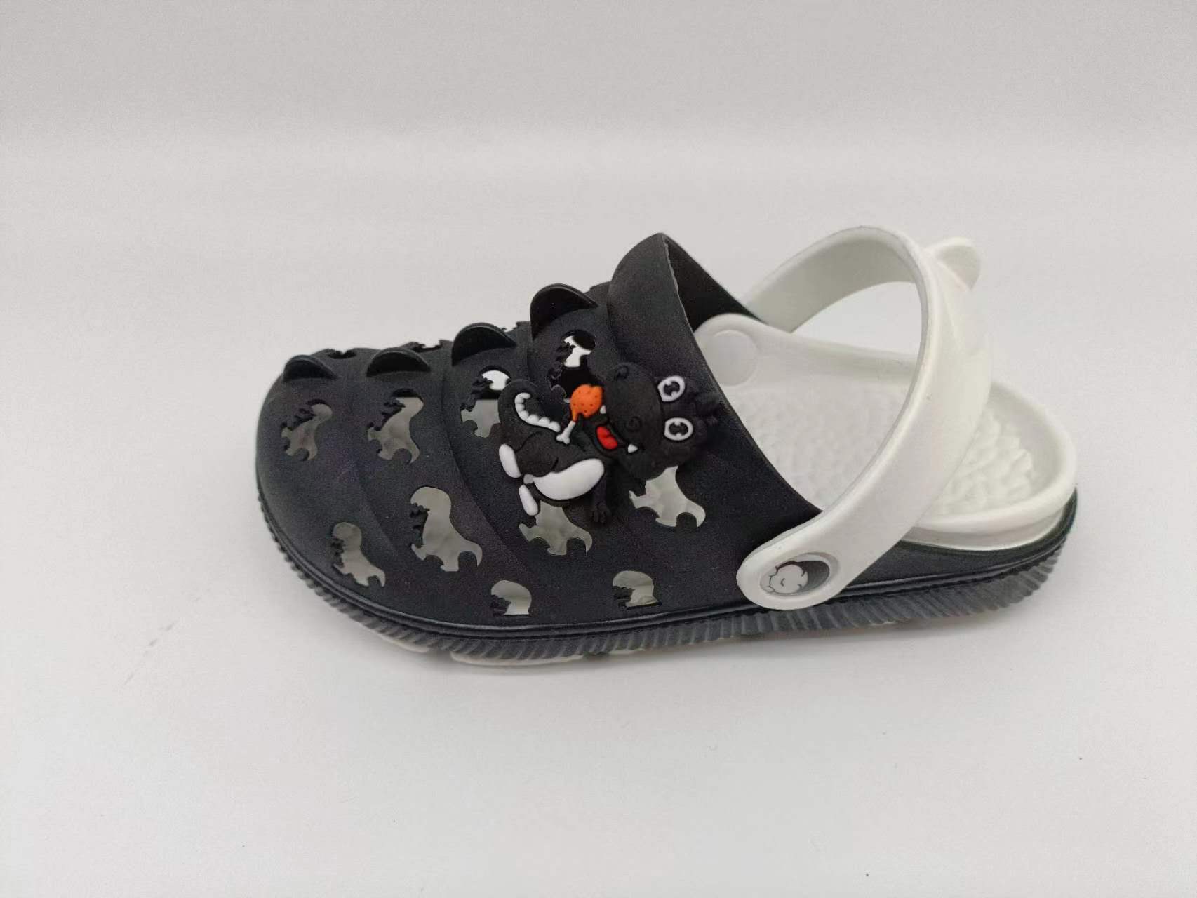 EVA Anti-skid Children's Breathable Slippers Dinosaur Shaped Hole Indoor Slippers