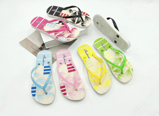 Custom Logo Design Ladies Weeding Flip Flops Beach Sandals Women Flip Flop Shoes