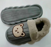 Waterproof Slippers Winter Indoor Home Cotton Shoes Non Slip Plush Cute Bear Men Slipper Shoes