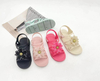 New arrival stylish kid girl summer sandals cute flower baby girl sandals