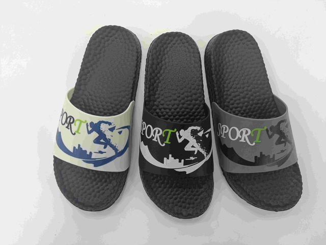 Customize Slides Beach Sandals Anti-Slip Flip-Flops Men Indoor Slippers 