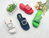 Summer Home Footwear Thick Bottom Wear Outside PVC Women Slippers 