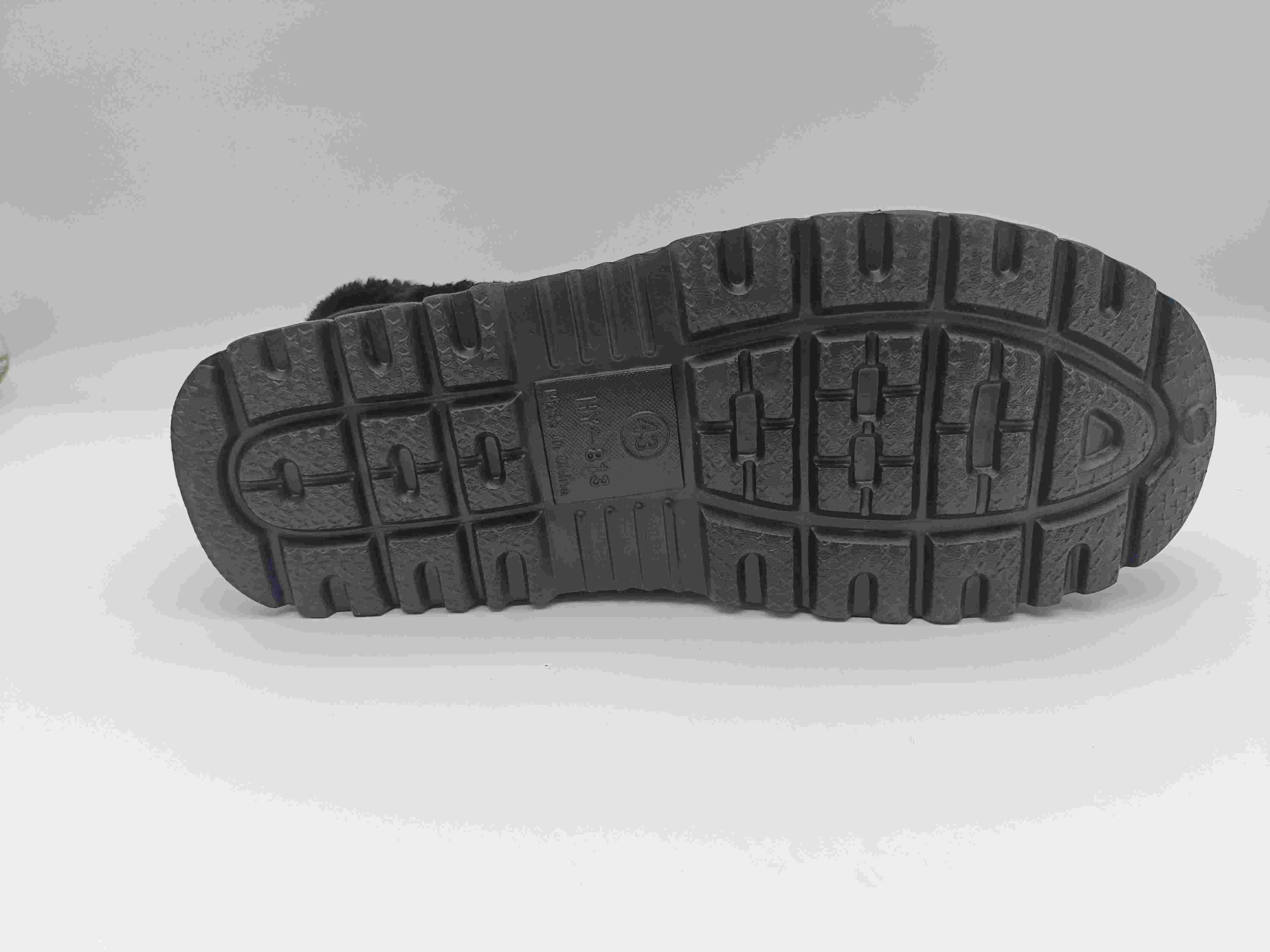 Black Anti Slip Soft Eva Sole Lightweight Fashionable Outdoor Shoes Boots