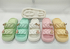 OEM EVA Braided Double Strap Slippers Fashion Casual Lady Slippers